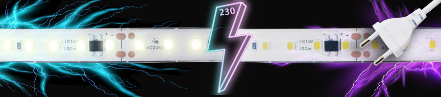 LED Streifen 230V