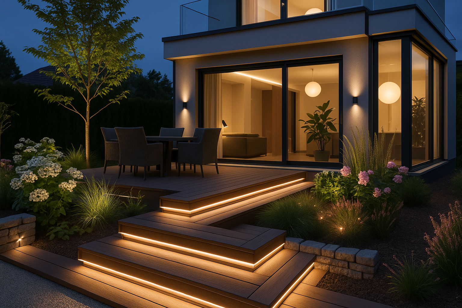 LED Terrasse Beleuchtung
