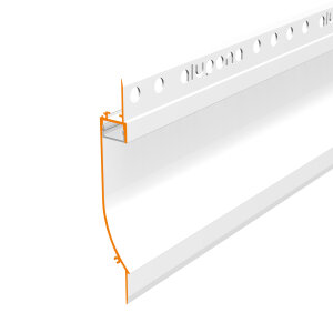 LED Aluprofil PITO133 gestanzt 200 cm-milchige Abdeckung