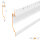 LED Aluprofil PITO133 gestanzt 200 cm-milchige Abdeckung