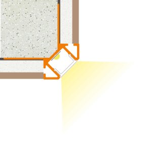 ARES eloxiert 200 cm ohne Abdeckung