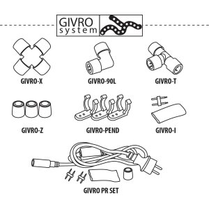 Endkappe/LED-Lichtschläuche GIVRO-Z ( 3 Pack )