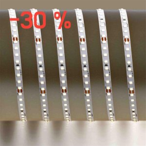 LED Streifen | 24 V | 4,8 Watt | 128 LED/M | 576 Lumen/M | IP20