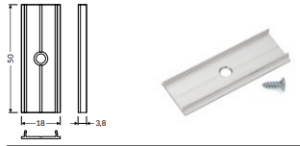 Montageset X2 X-Verbinder für Corner10, Groove10,...
