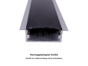 Abdeckung schwarz click CARDA, DURA, VIVI