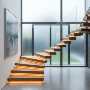 LED Aluprofil FLOOR – Boden- & Treppenprofil...