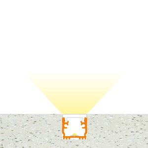 LED Aluprofil FLOOR – Boden- & Treppenprofil für dezente LED-Beleuchtung