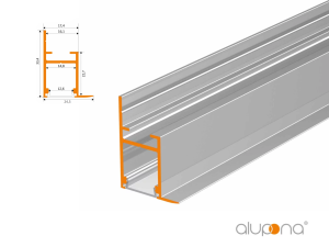 LED Aluprofil QUSA