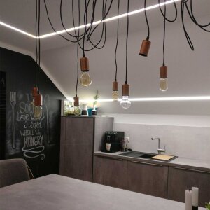 Trockenbauprofil KIZAR75 200 cm Abdeckung milchig