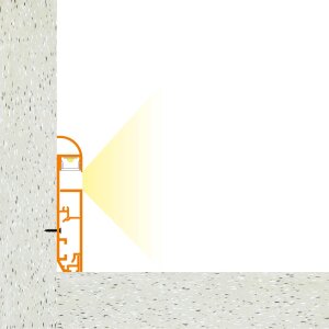 LED Sockelprofil EWAN10