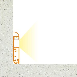 LED Sockelprofil EWAN18