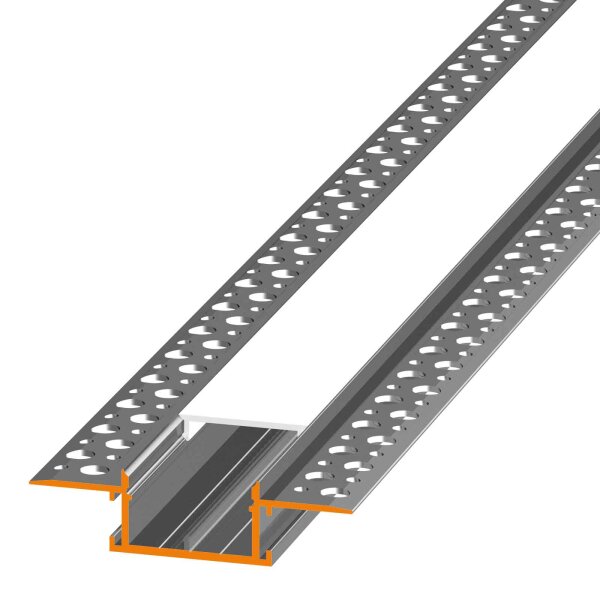 Trockenbauprofil KIZAR75 100 cm Abdeckung milchig