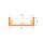 LED Aluprofil WIDE 200 cm weiss milchig slide