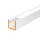 LED Aluprofil SMART 200 cm weiss milchig slide