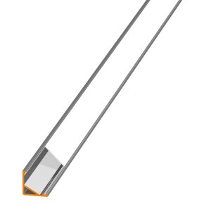 LED Eckprofil CABI 200 cm eloxiert transparent slide