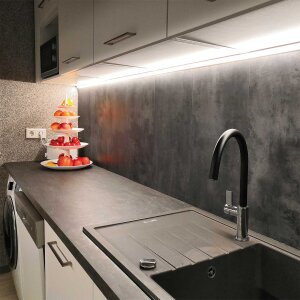 LED Eckprofil CABI 200 cm eloxiert transparent slide