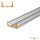 LED Aluprofil LENO 49.5 cm eloxiert
