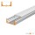 LED Aluprofil LENO 49.5 cm eloxiert