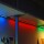 LED Aluprofil CORNER 49.5 weiss satiniert slide mit Endkappen + 4 Stück Halter