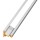 LED Aluprofil CORNER 49.5 weiss satiniert slide mit Endkappen + 4 Stück Halter