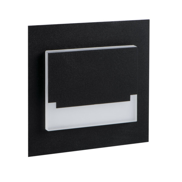 ED Treppenleuchte SABIK Mini schwarz warmweiss 12 DC