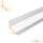 LED Aluprofil NITO 49.5 cm eloxiert schwarz click ohne Endkappen keine