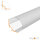 LED Aluprofil NITO 49.5 cm eloxiert schwarz click ohne Endkappen keine