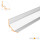 LED Aluprofil NITO 49.5 cm weiss transparent click ohne Endkappen keine