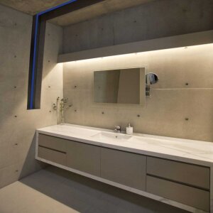 LED Aluprofil RIVA 49.5 cm eloxiert keine ohne Endkappen keine