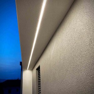 Gipsplatte mit Profil L-Format