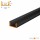 LED Aluprofil SLIM schwarz 200 cm mit Endkappen + 4 Stück Halter