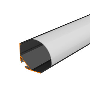 LED Aluprofil NITO 200 cm weiss milchig click ohne Endkappen 4 Stück