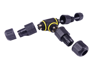 T Kabelverbinder Wasserdicht 5 Adern IP68