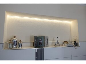 Duschnische 30x30cm mit Beleuchtung 112,5 mm warmweiss 3000K