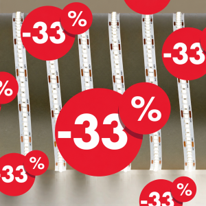LED Streifen | 24 V | 19 Watt | 350 LED/M | 2880 Lumen/M...