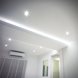 Lichtvouten ENNA 2 m GKB Grau Standard