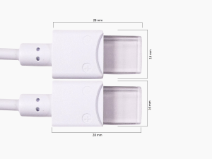 COB-LED Schnellverbinder 8 mm Anschluss + Kabel + Anschluss  IP65