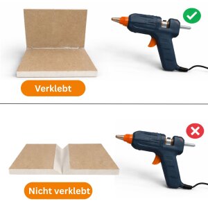 Gipskarton-Formteil L GKB Standard verklebt Länge A + B ab 400 - 599 mm