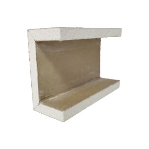 Gipskarton-Formteil U 1 GKB Standard verklebt Länge A + B + C ab 0 bis 199 mm