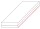 Gipskarton-Formteil Gipsriegel 1 GKB Standard 2-lagig für gleitende Deckenanschlüsse 75 mm