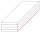 Gipskarton-Formteil Gipsriegel 1 GKB Standard 3-lagig für gleitende Deckenanschlüsse 100 mm