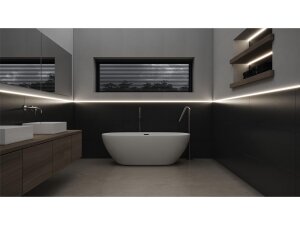 LED Fliesenprofil MOLA gestanzt weiss 200 cm milchig