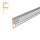 LED Fliesenprofil Baro schwarz 49,5 cm Abdeckung schwarz