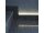 LED Aluprofil SLIM schwarz 49,5 cm milchig slide