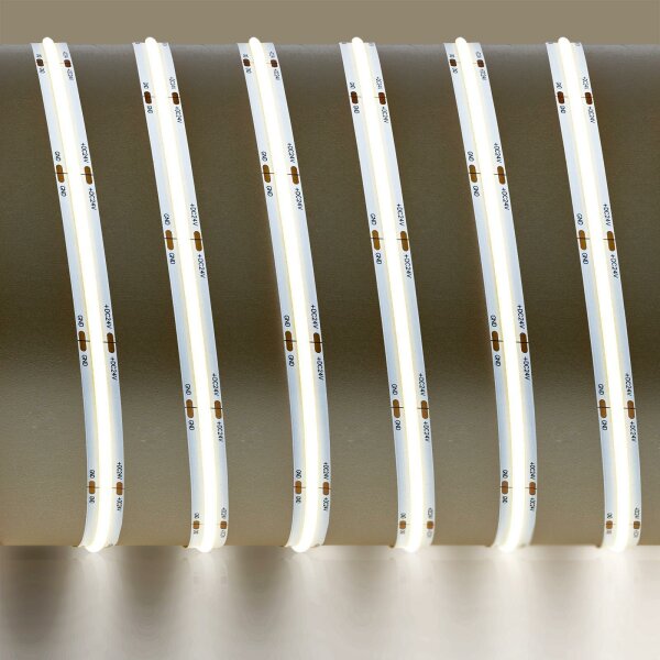 LED Streifen | Dualweiss | COB | 24 V | 16Watt | 640 LED/M | 688-800 Lumen/M | IP20 | 3m| Anschlusskabel ca. 300 cm