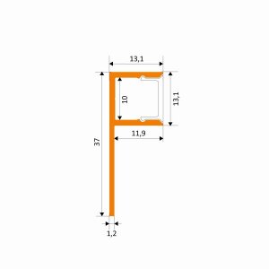 Eckverbinder MOLA + Abdeckung