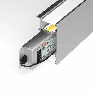 DUPLEX eloxiert 2 Meter milch slide