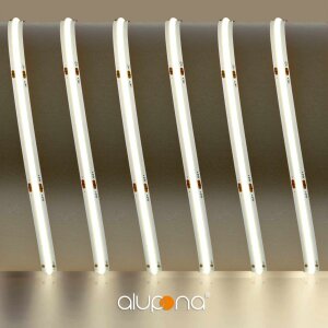 LED Streifen | COB | 24 Volt | 10 Watt | 400 LED/M | 920-1050 Lumen/M  | IP00