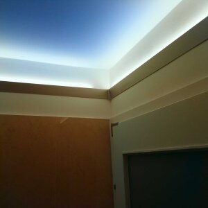LED Aluprofil WALLE12 200 cm weiss milchig click mit Endkappen