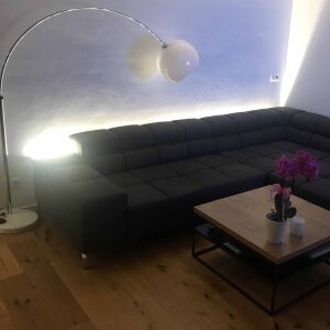 LED Aluprofil WALLE12 49.5 cm weiss schwarz click mit Endkappen